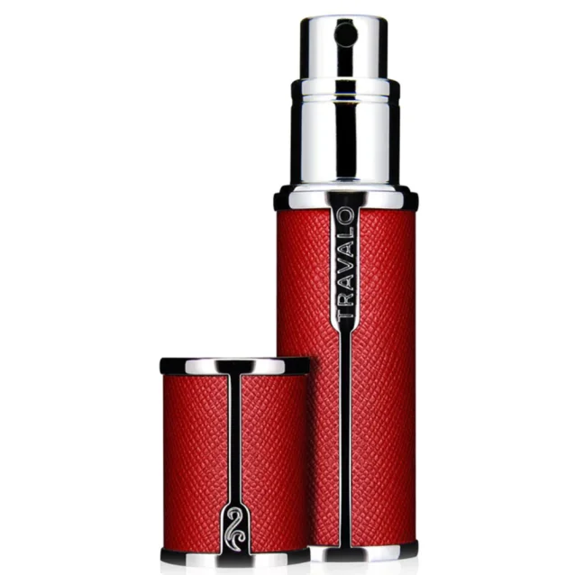Travalo Milano HD Refillable Perfume Atomiser Spray Red 5ml Travalo Milano HD Refillable Perfume Atomiser Spray Red 5ml