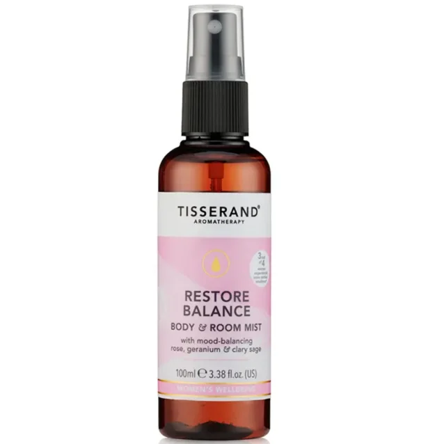 Tisserand Restore Balance Body And Room Mist 100ml Tisserand Restore Balance Body And Room Mist 100ml