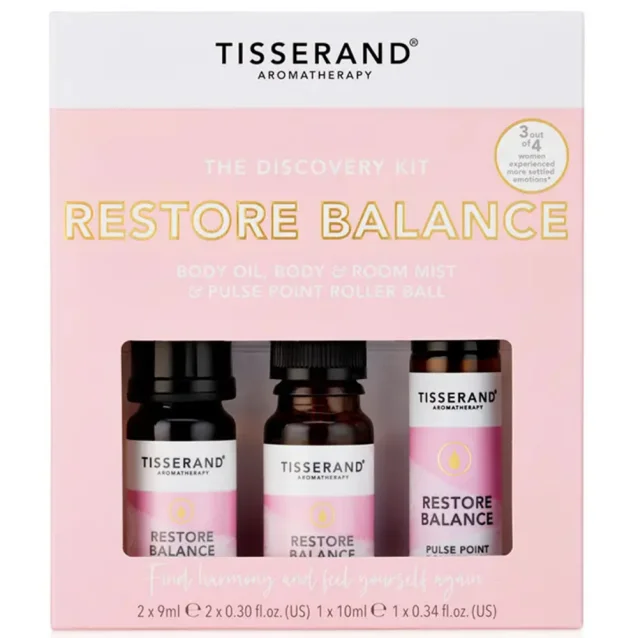 Tisserand Restore Balance Discovery Kit Tisserand Restore Balance Discovery Kit