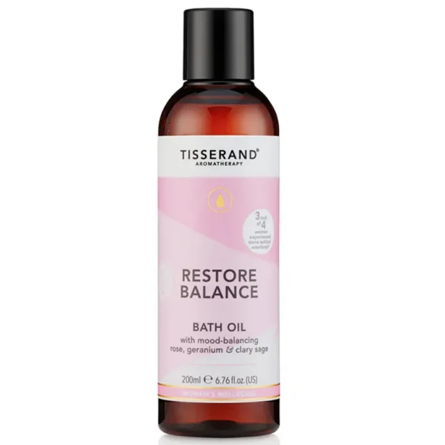 Tisserand Restore Balance Bath Oil 200ml Tisserand Restore Balance Bath Oil 200ml