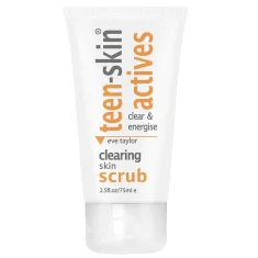 Eve Taylor Teen Skin Actives Clearing Skin Scrub 75ml Eve Taylor Teen Skin Actives Clearing Skin Scrub 75ml