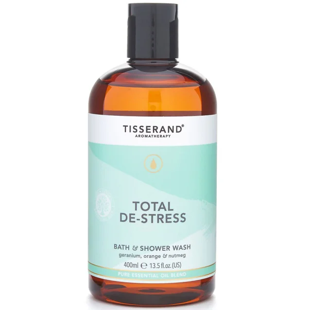 Tisserand Total De Stress Bath And Shower Wash 400ml Tisserand Total De Stress Bath And Shower Wash 400ml