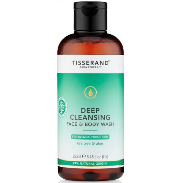 Tisserand Tea Tree And Aloe Deep Cleansing Face And Body Wash 250ml