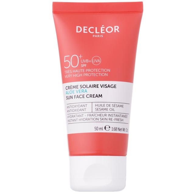 Decleor Aloe Vera Sun Face Cream Spf50 50ml Decleor Aloe Vera Sun Face Cream Spf50 50ml