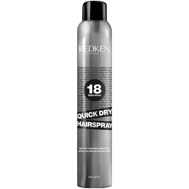 Redken Quick Dry Hair Spray 400ml Redken Quick Dry Hair Spray 400ml