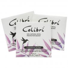 Colibri Natural Wool Protector Lavender Pack Of 3 Sachets