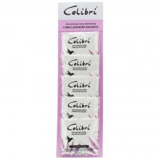Colibri Natural Wool Protector Lavender Mini Sachets Strip Of 5