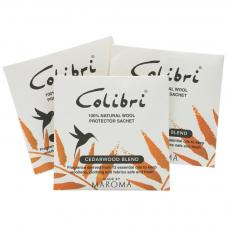 Colibri Natural Wool Protector Cedarwood Pack Of 3 Sachets