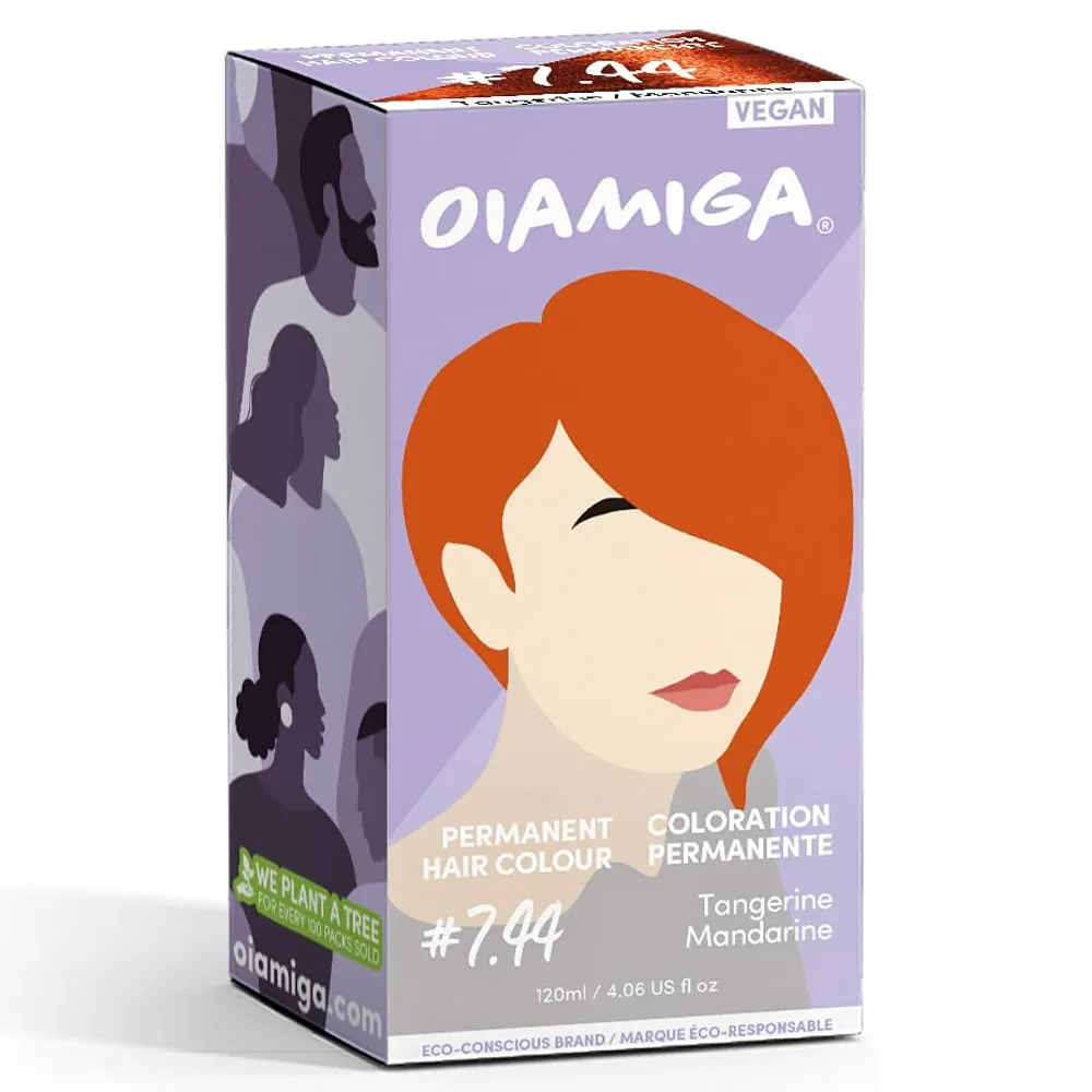 Permanent Hair Dye Tangerine